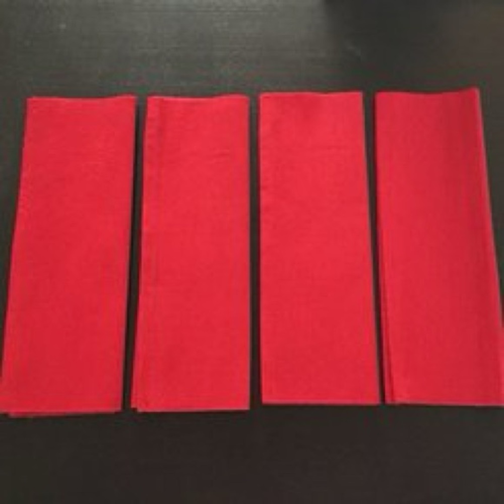 Red IKEA Placemats (set of 4)